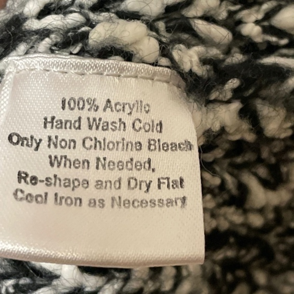 Winding River Womens Grey Heathered Cardigan Sweater Full Zip Acrylic Size Large - Picture 3 of 9